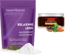 Syv mineraler Afslappende ben Magnesium Flager & Naturlig Cream
