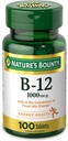 Naturens Bounty Vitamin B12, Understøtter energi Metabolisme, 1000 mcg, 100 Greve,.