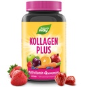 Naturen er i live! Hår, Hud & Nails Premium Gummies, Skønhed Formel *, med Collagen, Biotin, Vitaminer C & E, Jordbærsmag, 60 Gummies