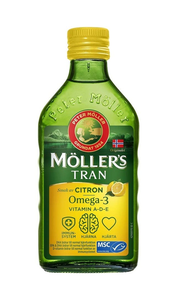Möllers Tran Cod Lever Oil 250 ml / 8.45 fl oz