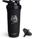 Smartshake Rockband Reforce rustfrit stål Protein Shaker Flaske 900 ml • 124; 30 oz - Læbefast Screw- on Lid - BPA Free - Ikke isoleret - Unisex (Slayer, syd for himlen Logo)