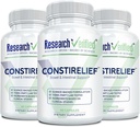 Forskning Verified ConstiRelief - Det bedste supplement til Forstoppelse Relief på markedet - med L. Acidophilus for langsigtet sundhed og forebyggelse. 100% tilbage garanti! (pakning med 3 stk.)