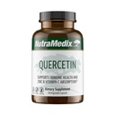 NutraMedix Quercetin - Quercetin 500mg kapsler - Antioxidant & immunsupporttilskud til hjertesygdomme - Hjælpemidler i zink & C-vitamin Absorption (120 Vegetariske kapsler)