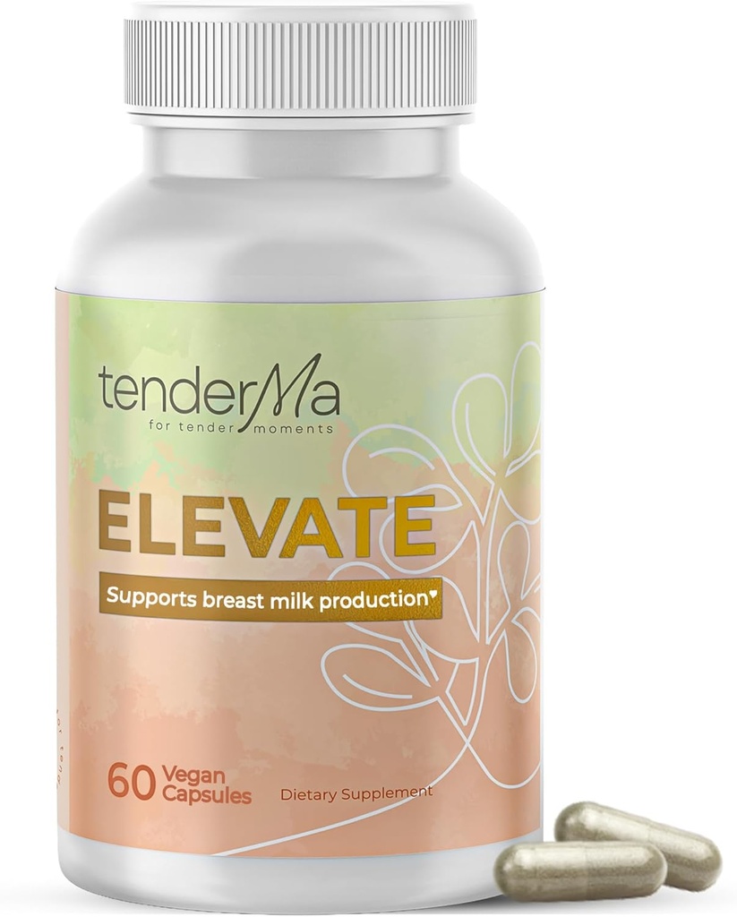 Elevate Amning Supplement Note 124; Natural Amning Support for Amning Mothers