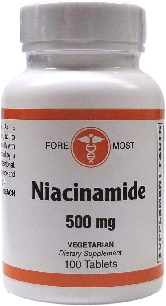 NIACINAMID, 100 tabletter