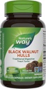 Nature 's Way Black Walnut Hulls, Traditional fordøjelsestonic *, 900 mg pr. 2-capsule Serving, Non- GMO Project Verified, Vegan, 100 kapsler (Packaging May Vary)