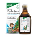 Floradix Kinder Love Children 's Multivitamin - Urtetilskud - Flydende Multivitamin til børn - Vitamin A, C, D & E, Calcium & Mere - Vegetar, Non- GMO, Gluten- Free - 8,5 fl oz