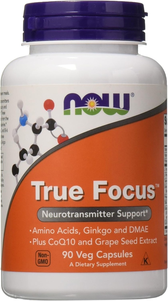Nu Foods True Focus, 90 Veg kapsler (2 Pack)