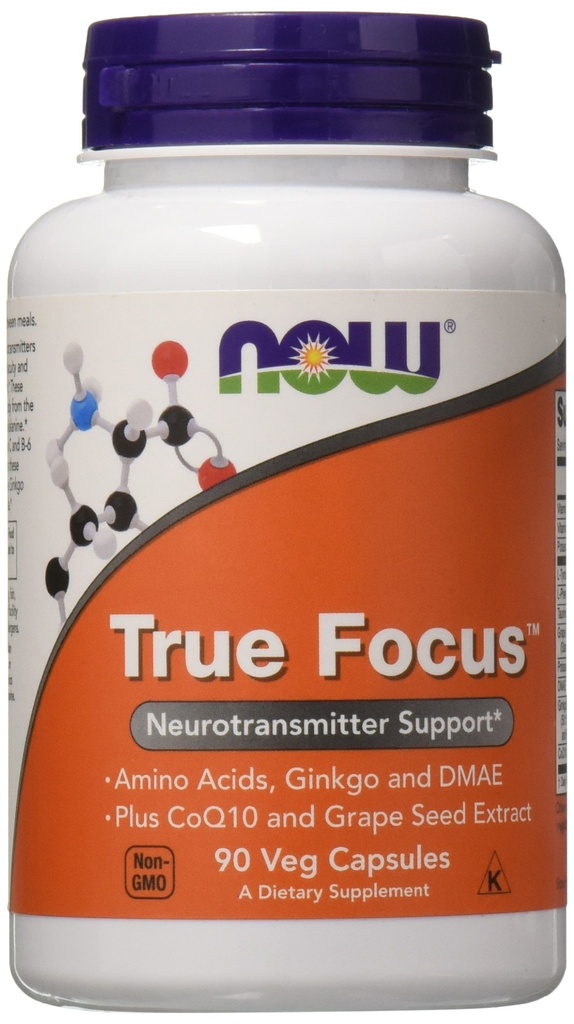 Nu Foods True Focus, 90 Veg kapsler (2 Pack)