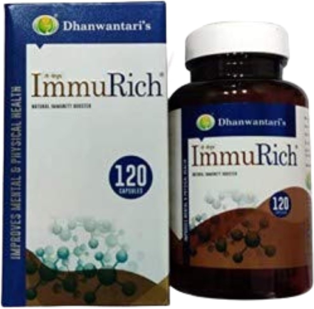 Natural Immunity Booster: 124; 120 Cap: 124; Af Dhanwantaris