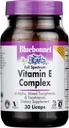 BlueBonnet Fuld Spectrum Natural Vitamin E Complex flydende kapsler, 30 greve (743715006003)