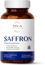 Pure Saffron Extract Kapsler - Natural Support for Mood, Følelsesmæssig Balance, Vision & Antioxidant Protection - Vegan, Non- GMO, Lab- Testet - 60 Plantbaserede Kapsler