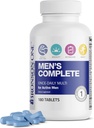 Bronson ONE Daily Men’s Complete Multivitamin Multimineral Once-Daily Multi for Active Men, 180 Tablets