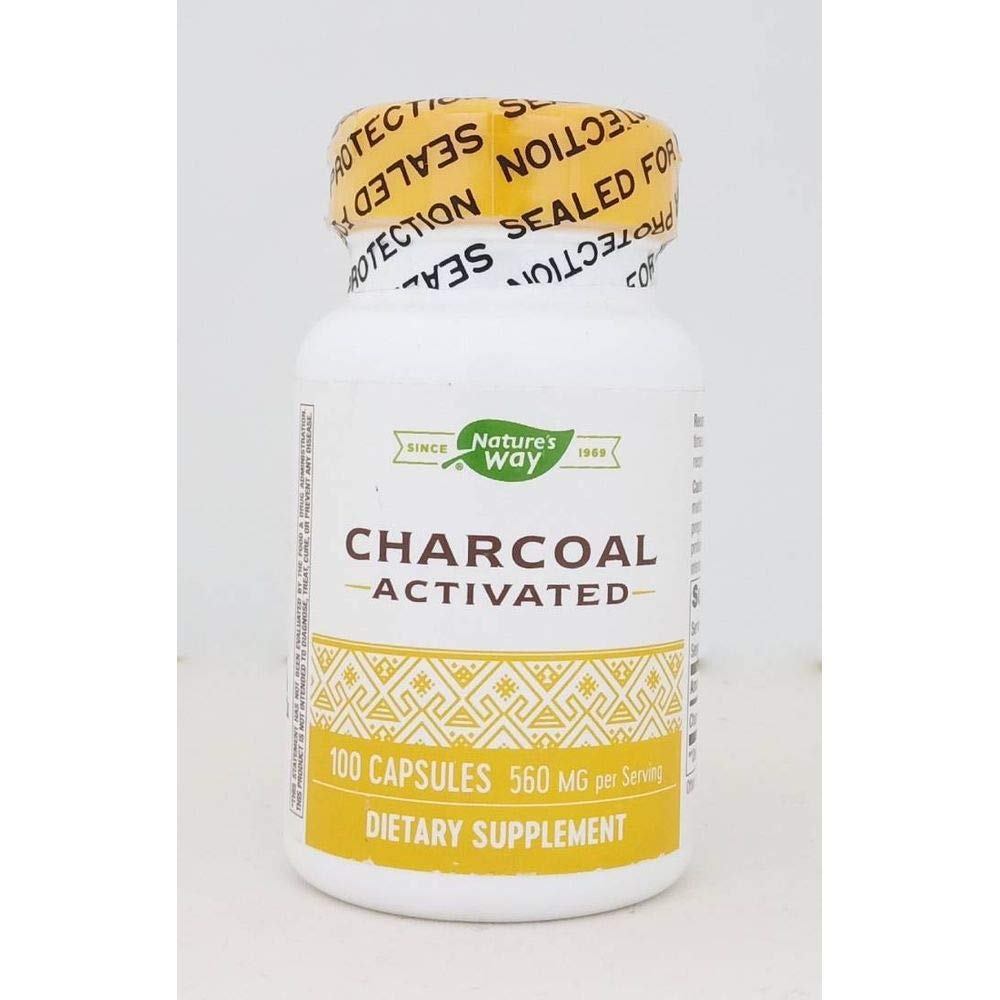 Nature 's Way Aktiveret Charcoal Hi Po (1x100 Cap)