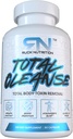 RUCK NUTRITION Total Cleanse Advanced Detox Formel til fordøjelsesstøtte, vægttab, Bloating Reduktion, Toxin Flush, Natural Energy Boost - med mælk tidsel, Mælkebøtte Root - Probiotisk Blend