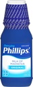 Phillips 'Milk of Magnesia Liquid Laxative, 12 oz, Cramp Free & Gentle Overnight Relief Of Occasional Constipation, # 1 Milk of Magnesia Brand