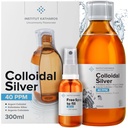 Kolloid sølv Væske 10 fl oz & Spray til påfyldning ● Bioactive Hydrosol Sølv vand ● Naturlig immunforsvar Nano Sol supplement løsning ● Ionic Minerals 40 PPM ● Organisk struktureret Plata Coloidal