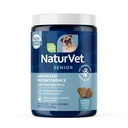 NaturVet Senior Advanced Incontinence Dog Supplement - Hjælper støtte Hundens Bstige Control, Normal vandladning - Inkluderer Synergistic Blend of Botanicals - 120 Ct. Soft Chews