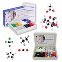 Organic Chemistry Model Kit (239 stk. Kit og 115 stk. Kit) - Molekylær model Student eller lærer Pack med atomer, bonds og instruktionsvejledning