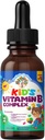 Autistic UpBeat: Kid's Vitamin B Complex | Kid-Friendly Drops | Unlfavored | B1, B2, B3, B6, B7, B9 & Methyl B12 | Brain Function, Focus, Metabolism | Kids B Complex Liquid Drops Supplement