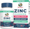 MaryRuth Organics Zink Gummies against 124; Zink Kosttilskud against 124; Immunsupport Supplement 124; Essential Mineral Measures 124; Pektin baseret på 124; Samlet sundhed & wellness Measures 124; Age 14 & Up Measures 124; Vegan Measures 124; Non GMO Measures 124; 30 Servering