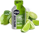 Gu Energy Roctane Ultra Endurance Energy Gel, On- The- Go Sport Nutrition til løb, cykling, vandreture eller Skiing, Saltet Lime, 24-greve