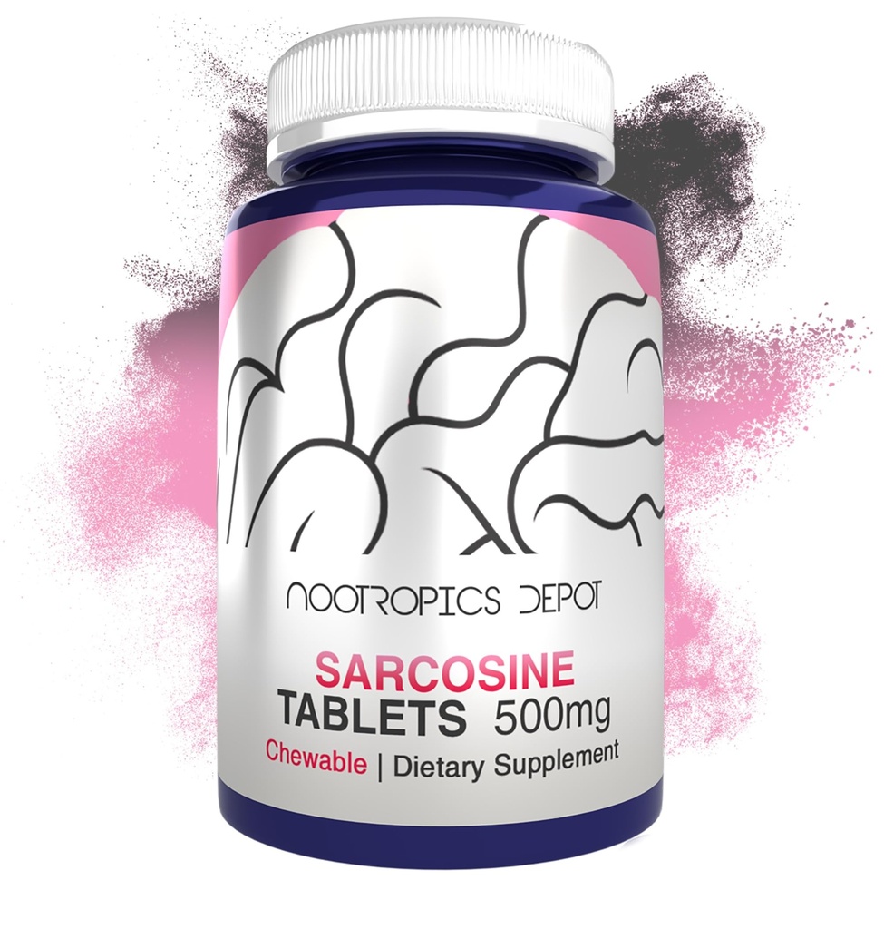 Nootropics Depot Sarcosine Tablets against 124; Chewable