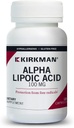 Kirkman Alpha Lipoic Acid 100 mg - Hypoallergifremkaldende