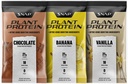 Snap Kosttilskud 100% Plant baseret protein pulver stick pakker med nitrogenoxid booster (10 Pack, Variety Pack)