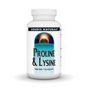 Source Naturals Proline & Lysin, 550 mg - 120 tabletter