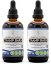 Secrets of the Tribe Cramp Bark USDA Organic | Alcohol-Free Extract, High-Potency Herbal Drops | Made from 100% Certified Organic Cramp Bark (Viburnum Opulus) Dried Bark (2x4 FL Oz)