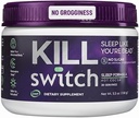 Killswitch Sleep Aid for voksne - Fall Assapy Fast & Wake Genopfrisket, Sugar- Free Hot Chocolate Supplement - Magnesium, Tart Cherry, L- Theanine & mere til afslappende søvn, 30 Servere, Made in USA