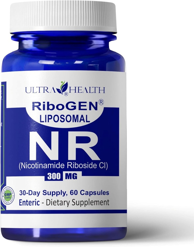 30 Dagforsyning, Nicotinamid Riboside (NR) 300mg - NAD + tillæg, målrettet frigivelse, Ultra High Grade Pharmaceutical, øger NAD +