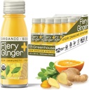 Drivhus Juice Organic Fiery Ginger Wellness Skud 12- Grev 60ml glasflasker, Vegan & Gluten- Free
