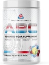 Core Nutritionals ABC Advanced BCAA Supplement Note 124; Amino Acid Recovery Blend Note 124; med Glutamin, Beta Alanine, Citrullin Malate Budding 124; 20 Serveringer (Patriot Pop)