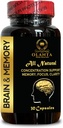 Brain Memory Supplements - Memory Recall, Memory Booster Supplements, Gingko Biloba, Support Brain Function, Cognitive Agility - 1 Bottle 60 Capsules