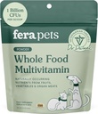 Fera Kæledyr hel mad multivitamin kat & hund mad topper med probiotika, antioxidanter, & essentielle hund vitaminer & mineraler - næringsstoffer fra frugter, grøntsager, & orgel kød - 3,7 oz