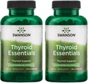 Swanson Thyroid Essentials 90 Kapsler (2 pakker)