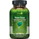 Irwin Naturals Vision Sharp Multi- Nutrient Eye Health med Lutein, Bilberry & Omega- 3s - 42 flydende bløddele