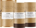 Sunde lever bundle - Sea Moss supplement, glad lever te (leverstøtte te), og plante magt Chlorophyll supplement