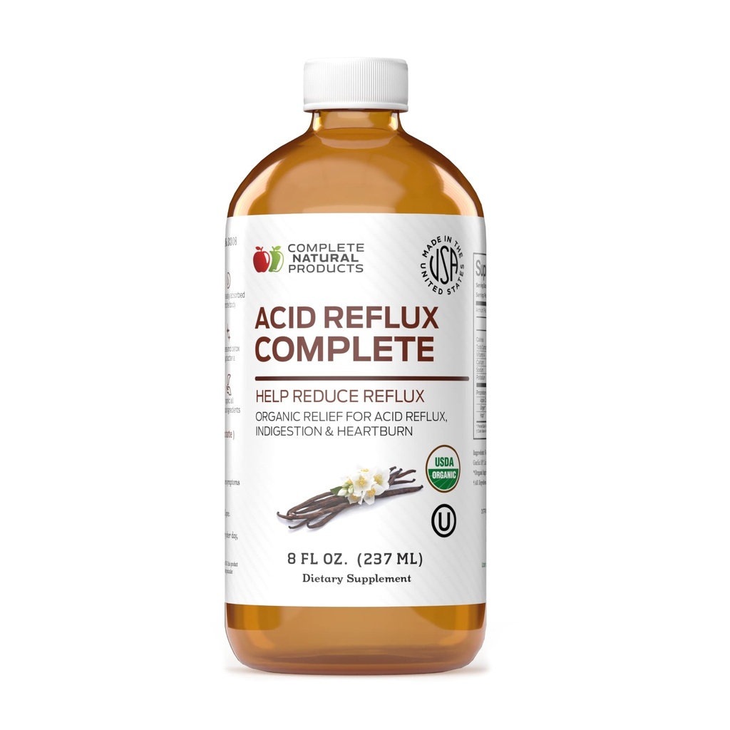 Syre Retlux Complete 8oz - Natural Organic Liquid Heartburn, GERD, & Amish Retlux Relief Remedy & Medicin