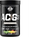 PMD Sports ACG3 Supercharged - Pre Workout - Kraftfuld Styrke, Høj Energi, Maksimere Mental Fokus, Endurance og Optimum Workout Performance for mænd og kvinder - Gummy Bear Blast (60 Servering)