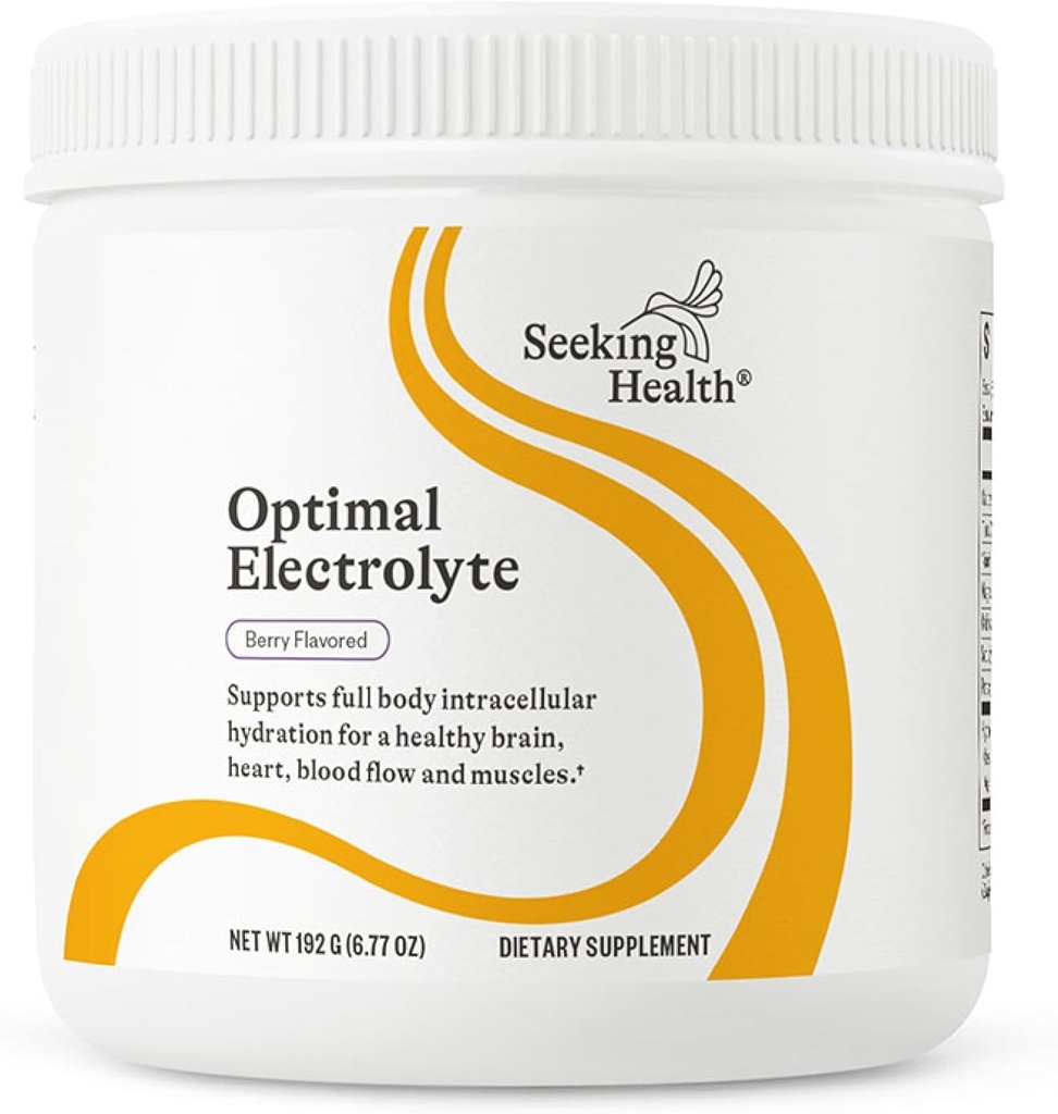 Søg Health Optimal Electrolyte Powder - Electrolyte Powder med natrium & kalium - Support fordøjelse & energi med Magnesium Electrolyte Supplement - Berry, 30 Servere
