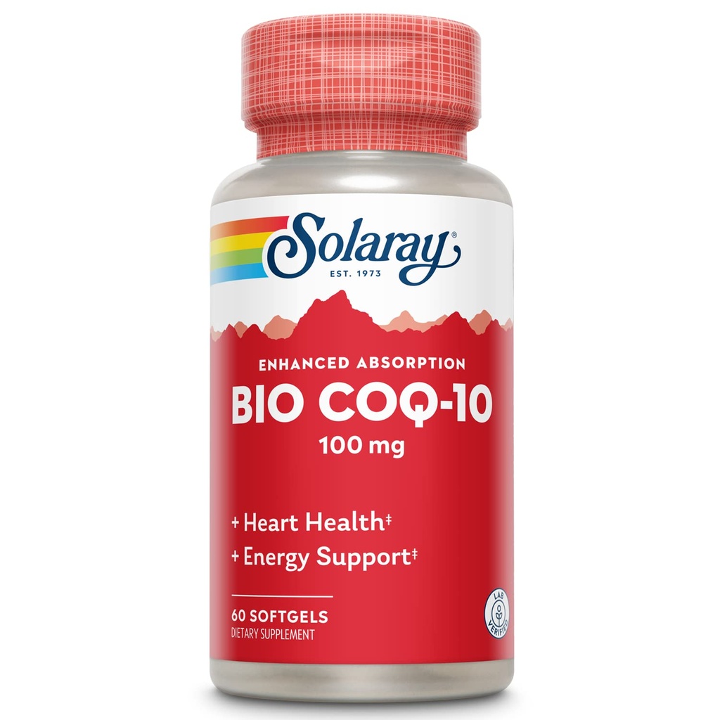 SOLARAY Bio CoQ- 10 100 mg