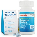 TIME-CAP LABS, INC. Tidligt Naproxen Natrium 220mg - NSAID smertelindring for hovedpine, tandpine, mindre arthritis smertelindring, rygsmerter, feber - varer 12 timer - 300 greve