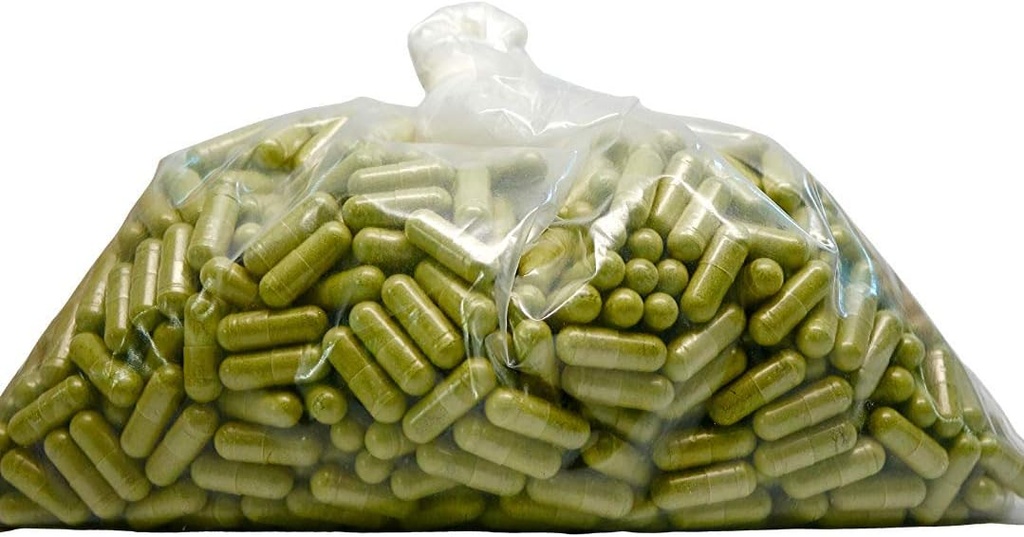 Høj potens Organic Neem Leaf kapsler 1500mg - Bulk 1000 Kapsler - med Neem Leaf ekstrakt - Naturlig immunforsvar, Detox & hudsundhed - Non- GMO, Vegan, Gluten- Free Herbal Supplement