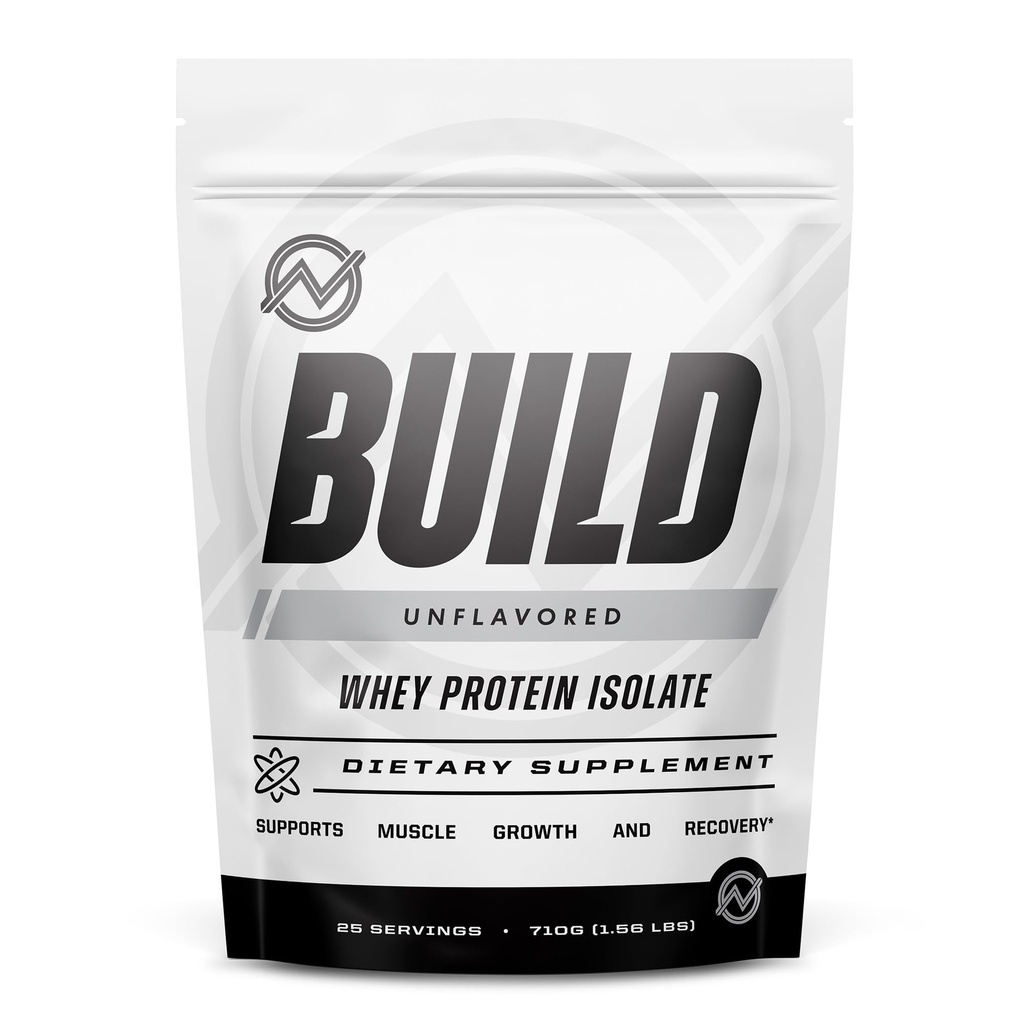 Outwork Nutrition Whey Isolate Protein Powder - Accelerates Muscle Building & Recovery - Low Lactose, Gluten- Free - Post Workout Supplement - Forstærket Protein Syntese, Unflavored, 1.56lbs