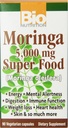 Bio Nutrition Moringa Oleifera Superfood Supplement 5000mg 90 Vegetariske Kapsler 124; Nutrient Dense