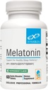XYMOGEN Melatonin - Pebermynte Lozenges - 3 mg Melatonin supplement til Nighttime, Antioxidant + immunforsvar (60 Quick- Opløs tabletter)