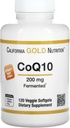 California Gold Nutrition CoQ10, 200 mg, 120 Veggie Softels